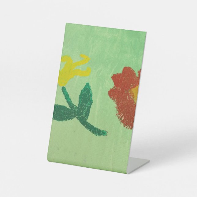 Flowers Painting Sockelschild (Vorderseite)