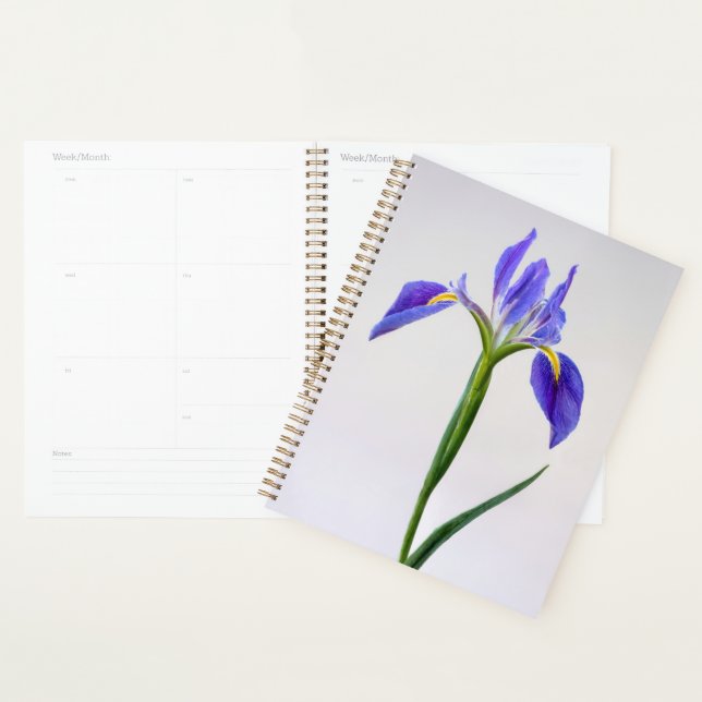 Flowers | Purple Iris Flower Planer (Anzeige)