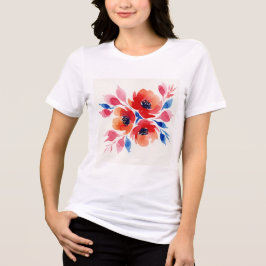 Flowers Tri-Blend Shirt