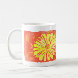 Flowers - Yellow Flowers Kaffeetasse