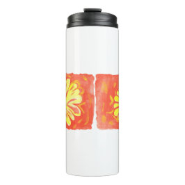 Flowers - Yellow Flowers Thermosbecher