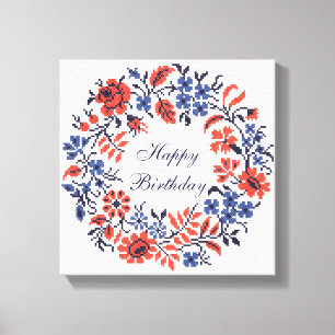 Flowers-Zyklus Leinwanddruck