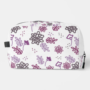Flowery Toiletry Bag/Blumenkost Waschbeutel