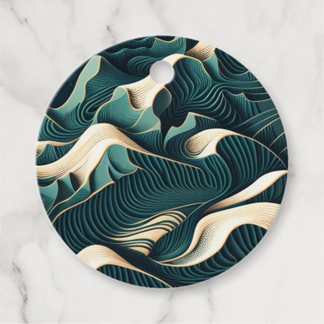 Flowing Harmony Geschenkanhänger (Vorderseite)