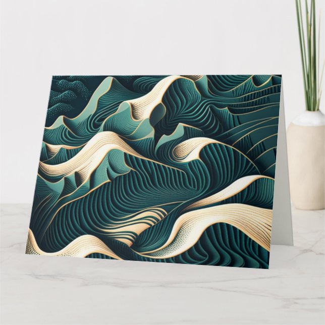 Flowing Harmony Karte (Vorderseite)