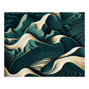 Flowing Harmony Poster