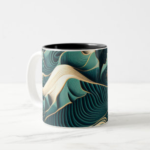 Flowing Harmony Zweifarbige Tasse