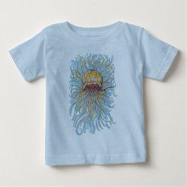 Flowy Jellyfish Baby T-shirt