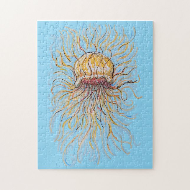Flowy Jellyfish Puzzle (Vertikal)