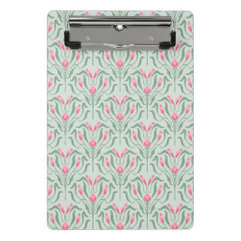 Flowy Pink Knospe  Mini Klemmbrett