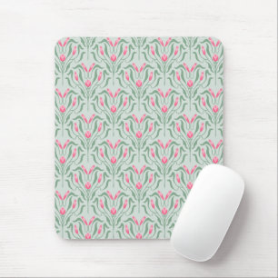 Flowy Pink Knospe Mousepad