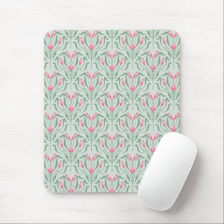 Flowy Pink Knospe  Mousepad