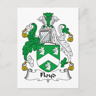 Floyd Familienwappen Postkarte