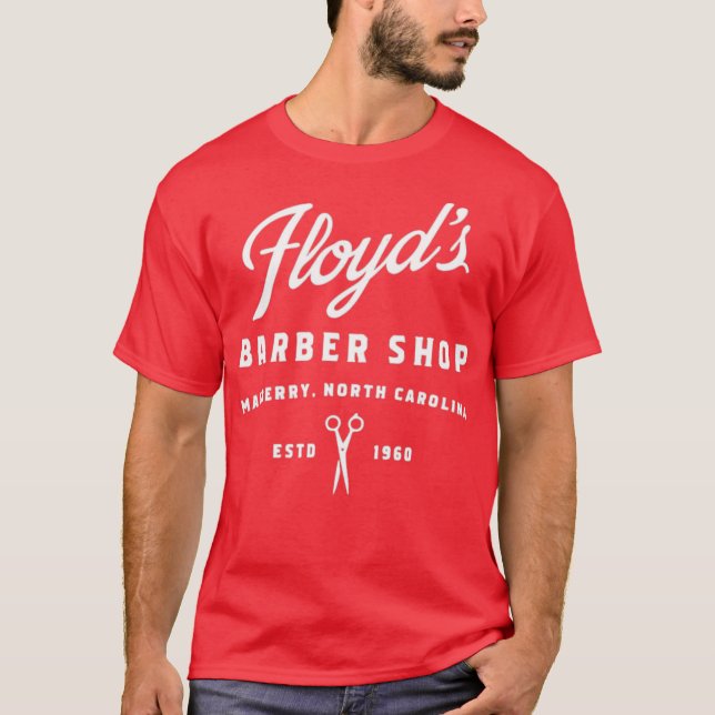 Floyd's Barber Shop - Mayberry T-Shirt (Vorderseite)