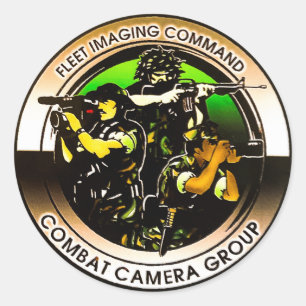 FLTIMAGCOMPAC Combat Camera Sticker