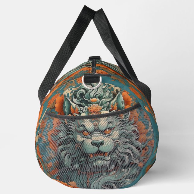 Flu Löwe der Weisheit  Duffle Bag (Rechts)