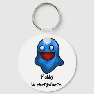 Flubby ist überall Schlüsselanhänger