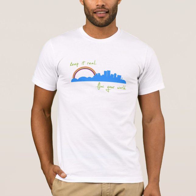 Fluc Ihre Welt T-Shirt (Vorderseite)