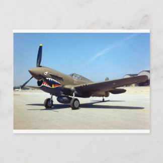 Fluch P-40 Postkarte