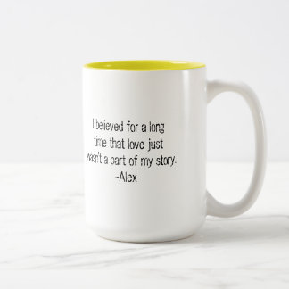 Fluch Zweifarbige Tasse