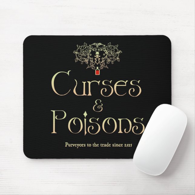 Flüche und Gifte  Mousepad (Mit Mouse)