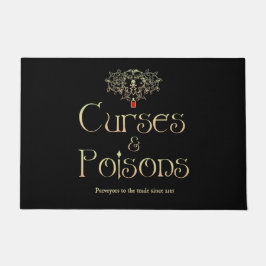 Fluchen und Gifte Fußmatte