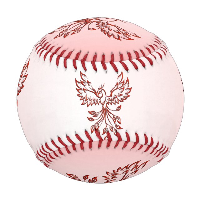 Flucht eines Phoenix Red Baseball (Vorderseite)