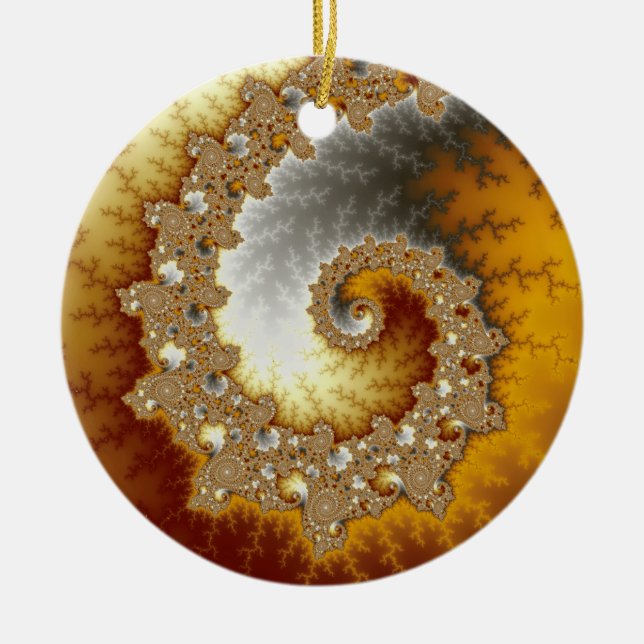 Flucht Keramik Ornament (Vorne)