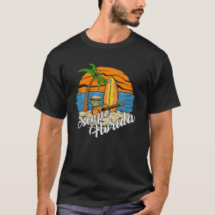 Flucht nach Florida Retro Vintag für Männer Frauen T-Shirt