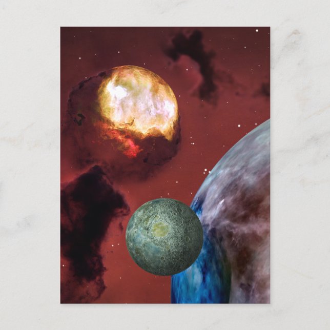 Flucht Postkarte (Vorderseite)