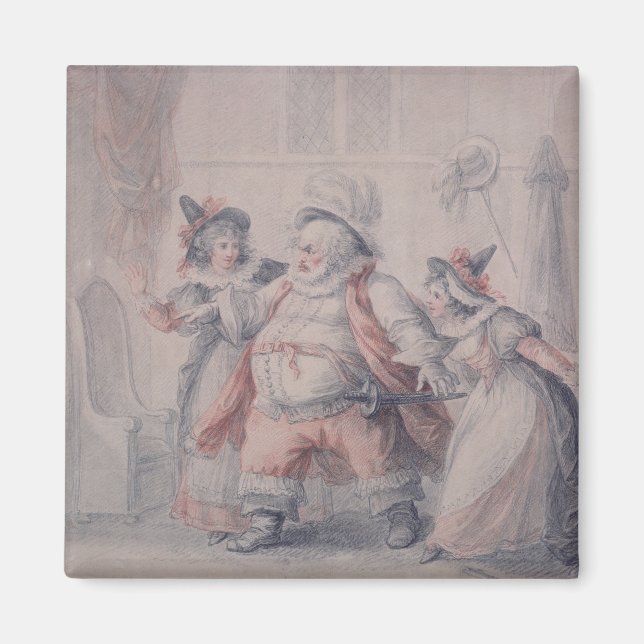 Flucht von Falstaff Magnet (Vorne)