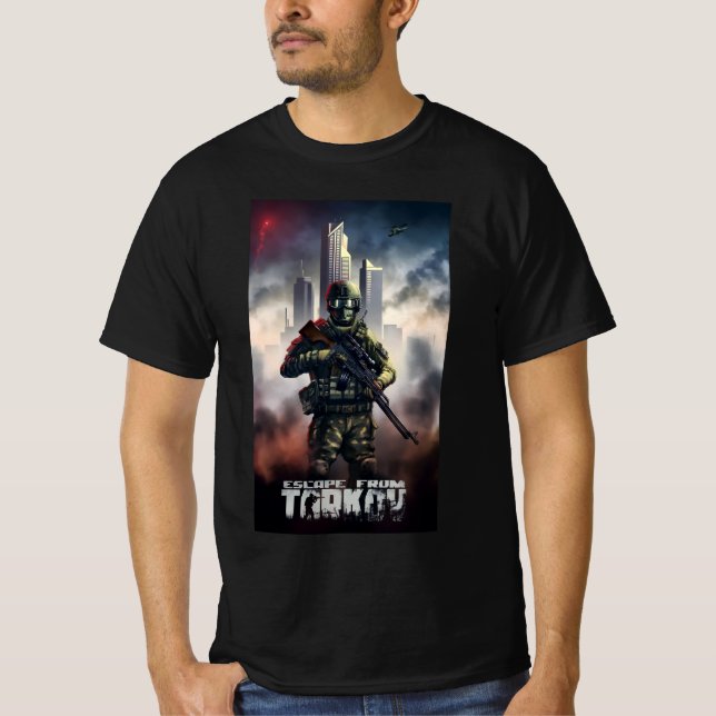 Flucht von Tarkov KILLA T-Shirt (Vorderseite)