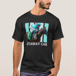 Fluchtauto Pferd, Pferderennen, Del Mar, Santa An T-Shirt