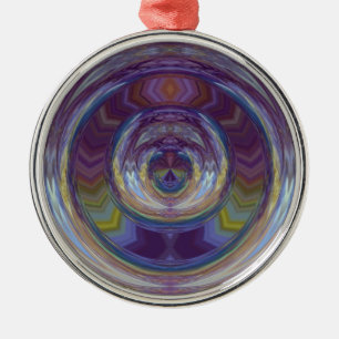 Fluchtgefahr Silbernes Ornament