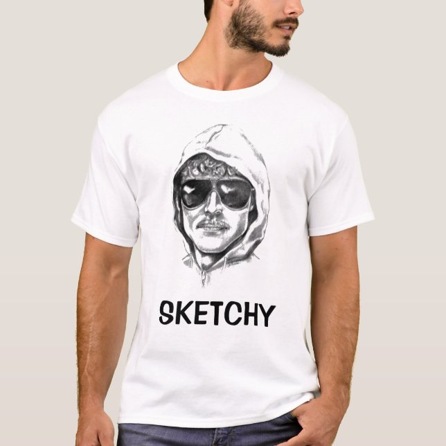 FLÜCHTIG T-Shirt (Vorderseite)