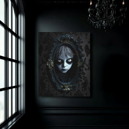 Flüchtige Blick-a-boo Canvas Print Leinwanddruck