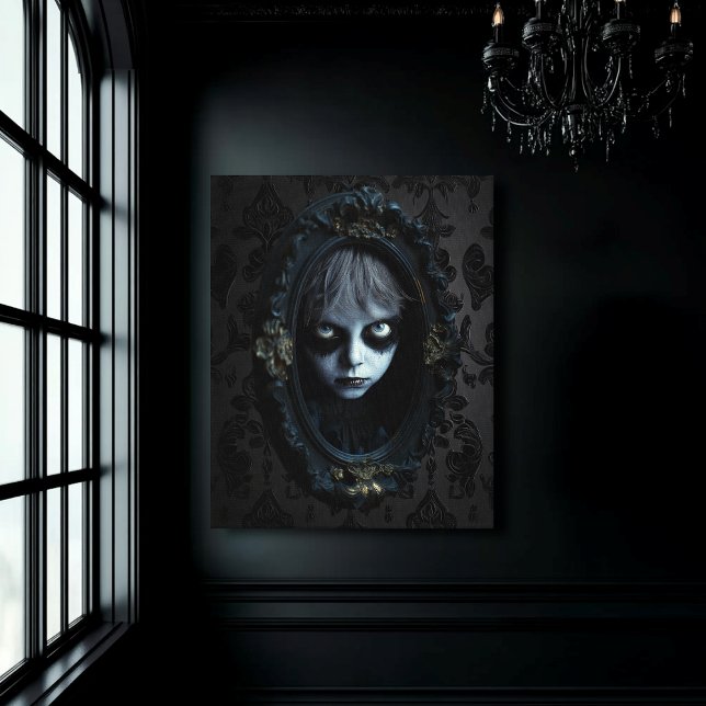 Flüchtige Blick-a-boo Canvas Print Leinwanddruck (Von Creator hochgeladen)