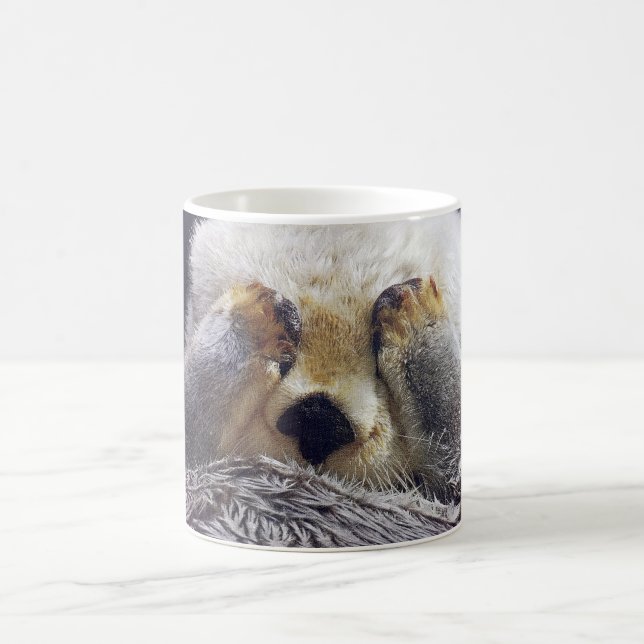 FLÜCHTIGE BLICK-A-BOO COMICAL OTTER TASSE (Mittel)