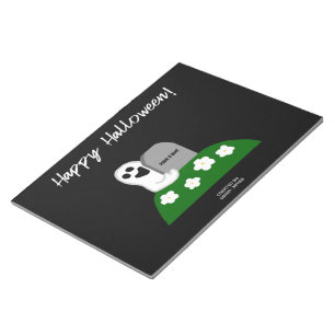 Flüchtige Blick-A-Boo Ghost Notepad (27,9 cm x 21, Notizblock