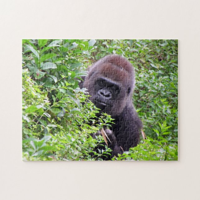 Flüchtige Blick-A-Boo-Gorilla-Puzzle Puzzle (Horizontal)