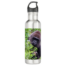 flüchtige Blick-A-Boo Gorilla Wasserflasche Edelstahlflasche