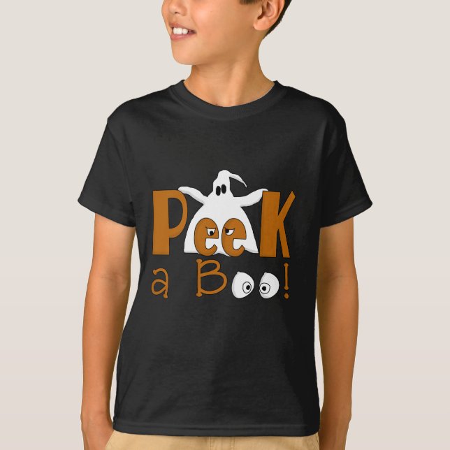 Flüchtige Blick A Boo Halloween T - Shirt und Gesc (Vorderseite)