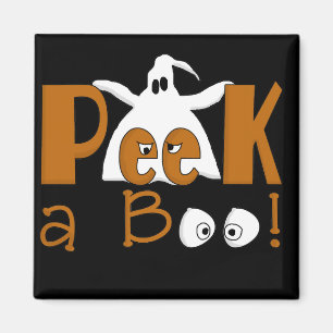 Flüchtige Blick A Boo Halloween T - Shirt und Gesc Magnet