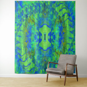 Flüchtige Blick-a-Boo im Meer... Wandteppich