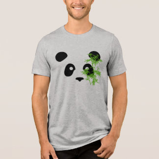 "Flüchtige Blick a Boo Panda" Tri-Blend Shirt