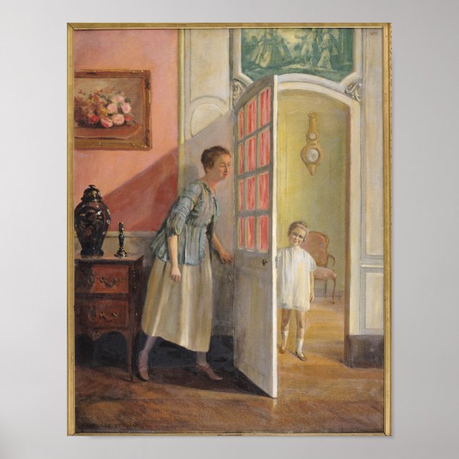 Flüchtige Blick-a-Boo Poster (Vorne)