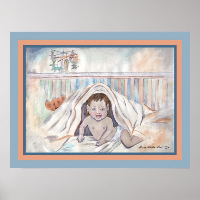 FLÜCHTIGE BLICK-A-BOO POSTER (Vorne)