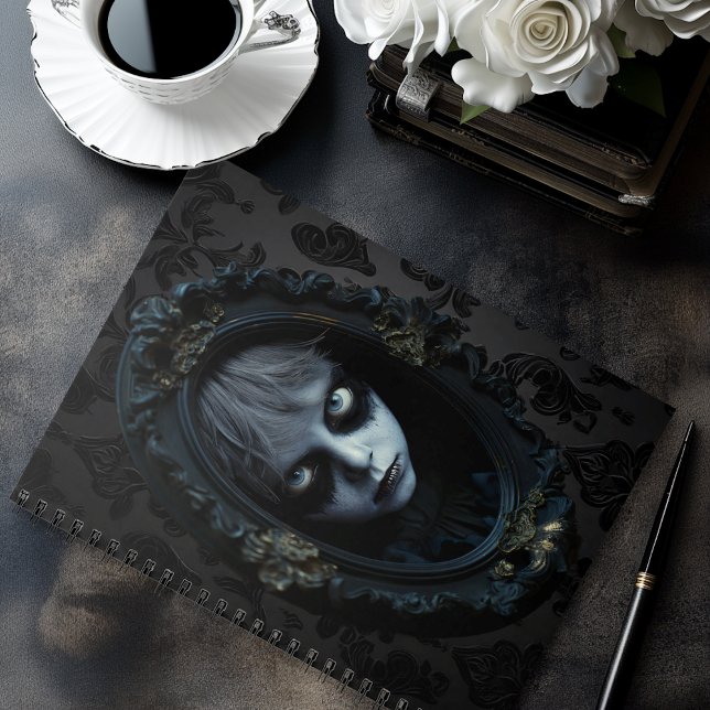 Flüchtige Blick-a-boo Spiral Notebook Notizblock (Von Creator hochgeladen)