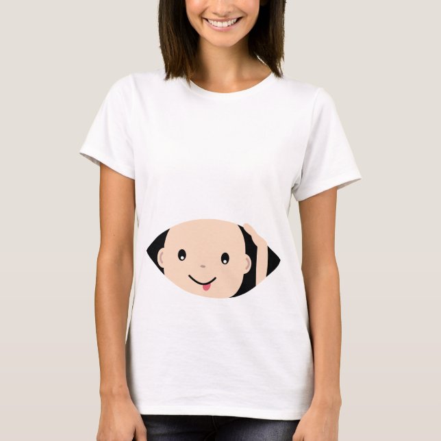 Flüchtige Blick-A-Boo T-Shirt (Vorderseite)