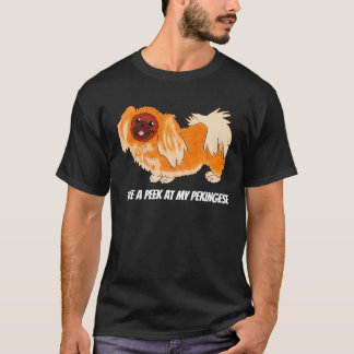Flüchtige Blick auf meinem Pekingese T-Shirt
